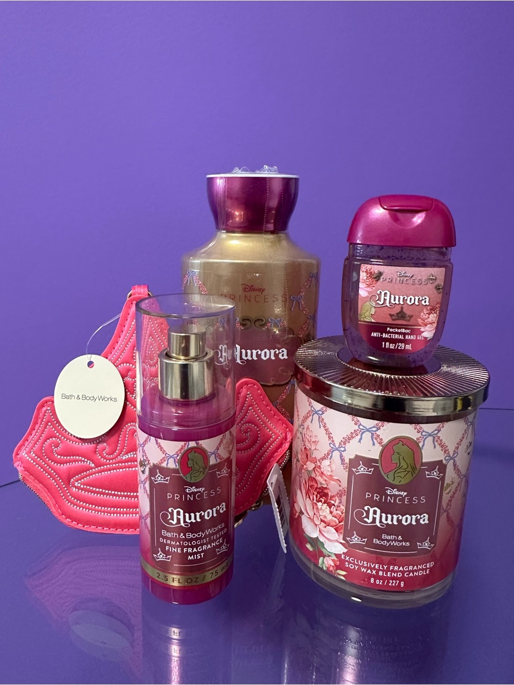 Bath & Body Works Disney Princess Aurora Set New